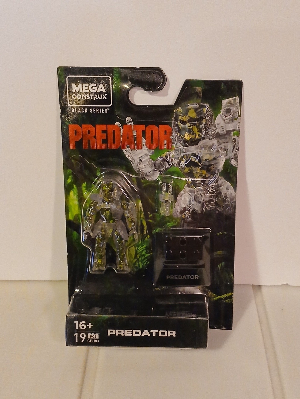Mega Construx Predator Figure Building Set - Green Camo